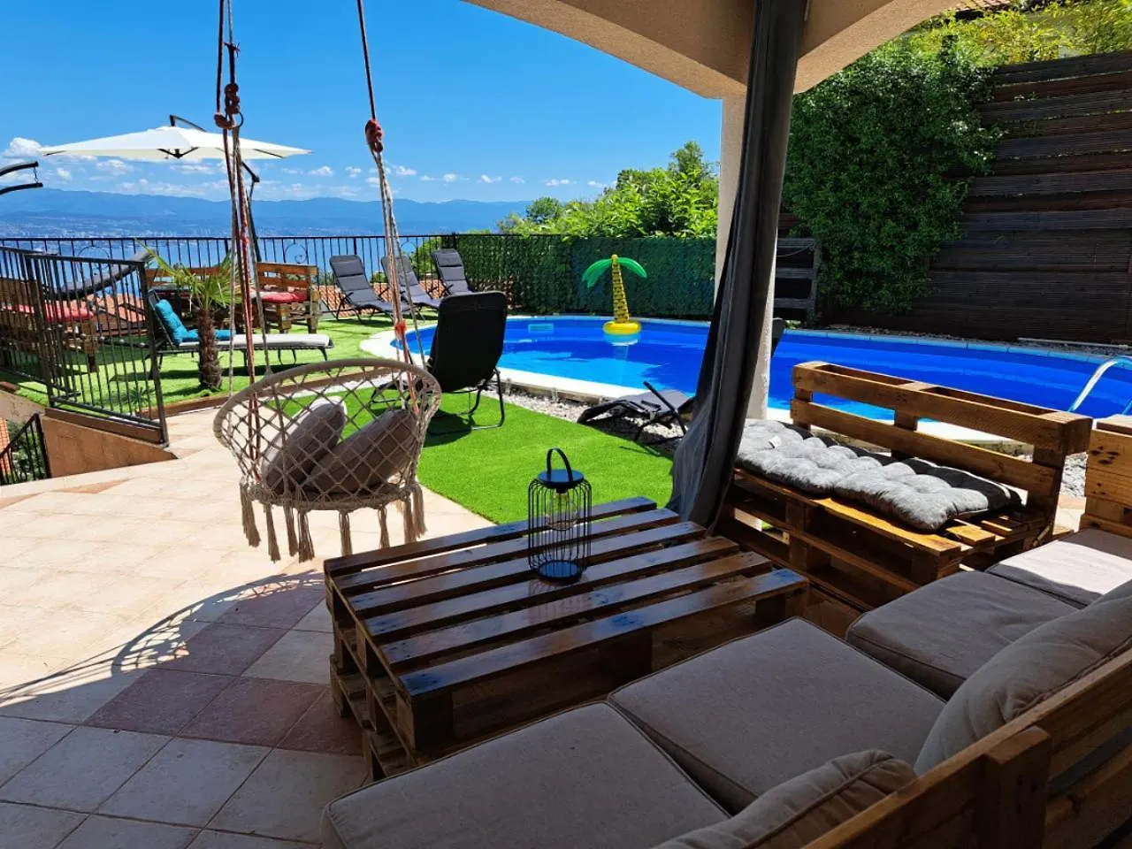 Luxury Unique Villa Emily With Amazing Sea View Lovran 0*,  Croatia
