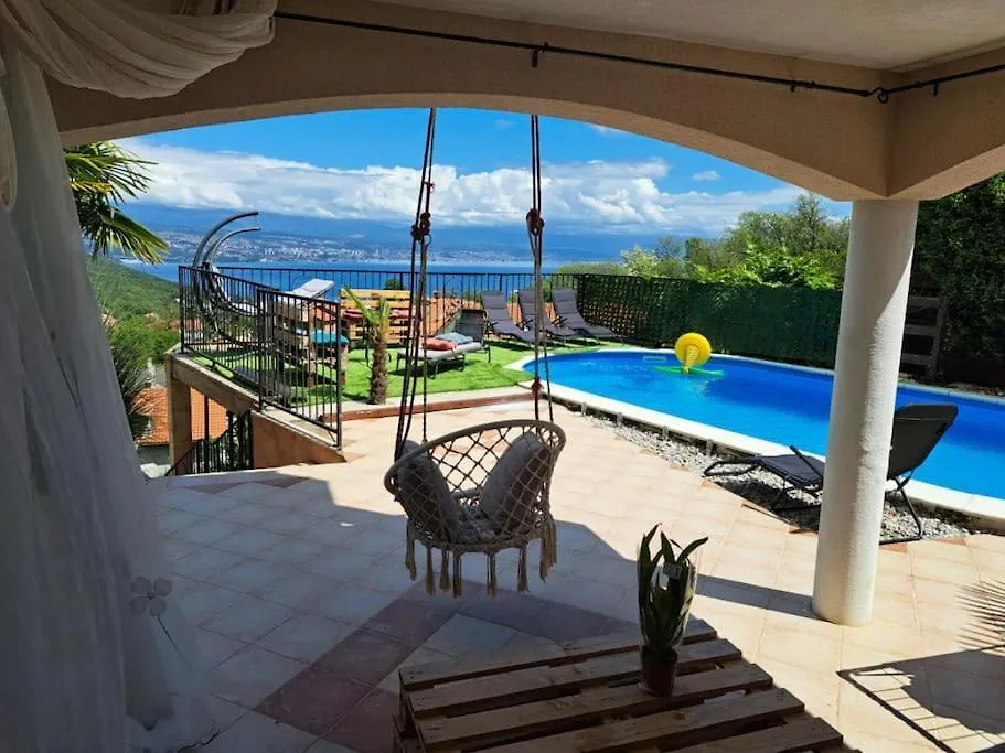 Luxury Unique Villa Emily With Amazing Sea View Lovran 0*,