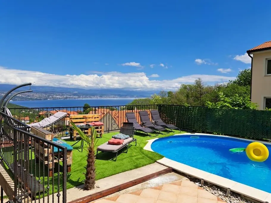 Luxury Unique Villa Emily With Amazing Sea View Lovran